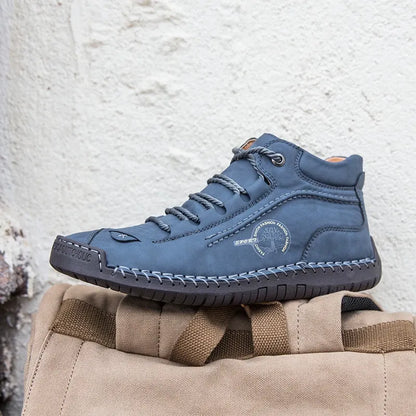 ClassicForge™ | Retro Pigskin Leather Boots