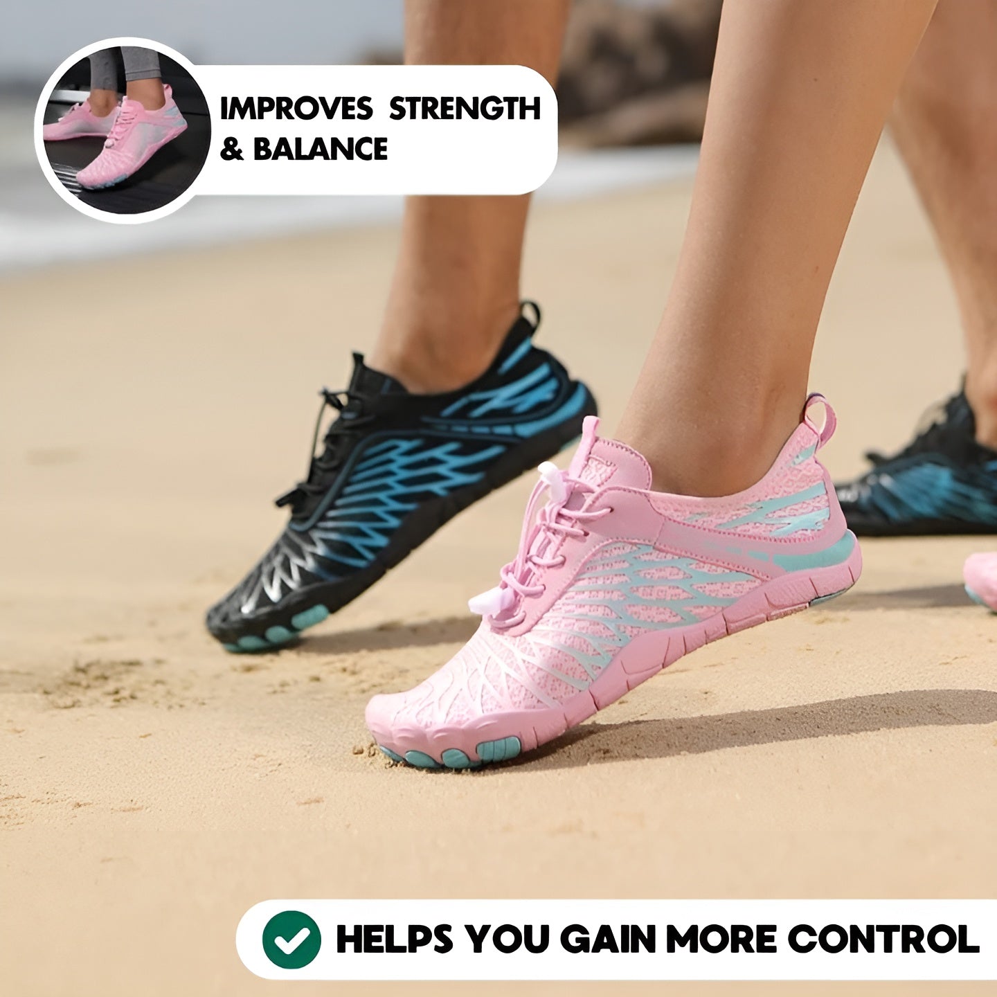 BareFlex™ | Healthy & Non-Slip Barefoot Shoes